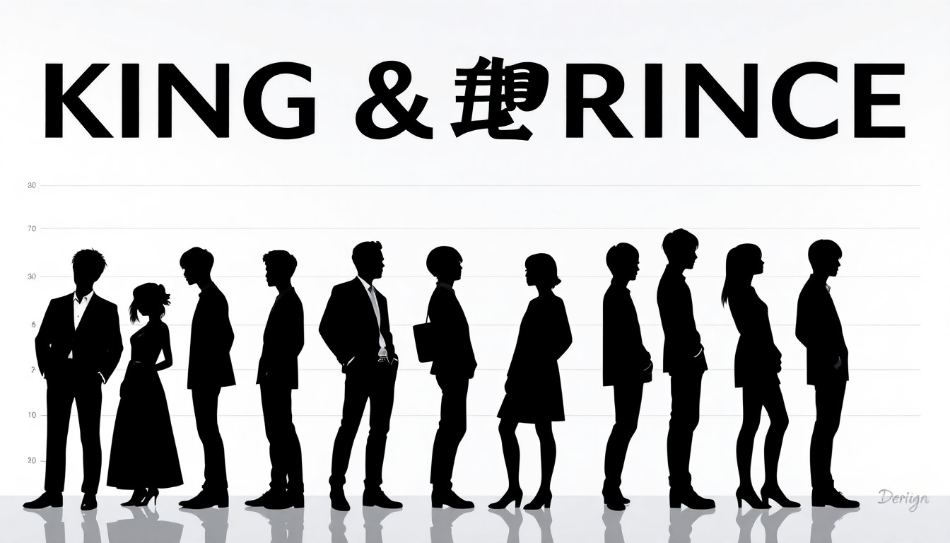 King & Princeメンバーとの身長比較