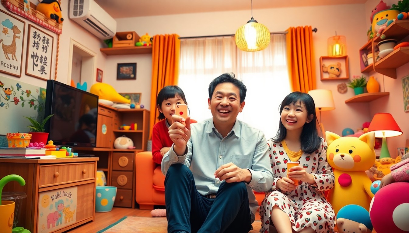 とにかく明るい安村の家族生活