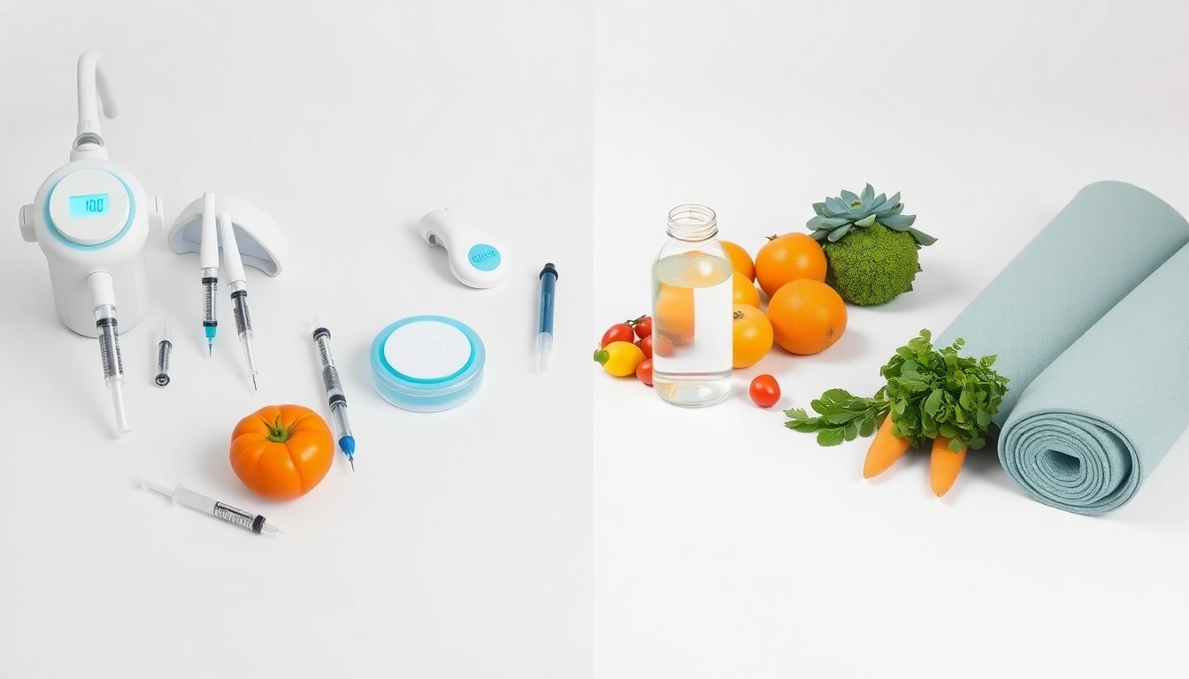 美容施術と自然なダイエットの違い