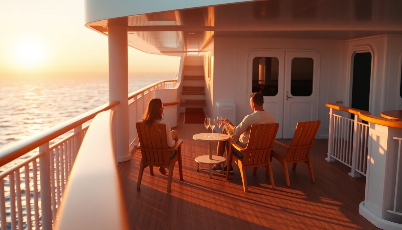 クルーズ旅行で見せた家族の絆